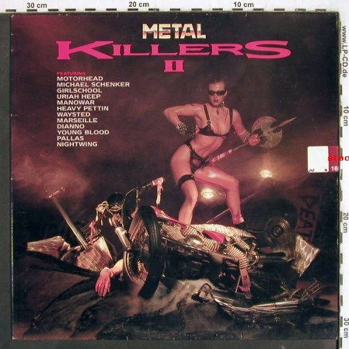 V.A.Metal Killers 2: Motörhead, Girlschool.. Dianno, Castle (KKLP 102), UK, stoc, 1984 Typ: LP Best.-Nr.: V3759 Preis: 5,00 Euro