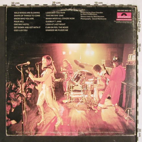Slade: Sladest, Foc, m /vg+, Polydor (Deluxe 2442 119), S, 1973 Typ: LP Best.-Nr.: V3762 Preis: 9,00 Euro