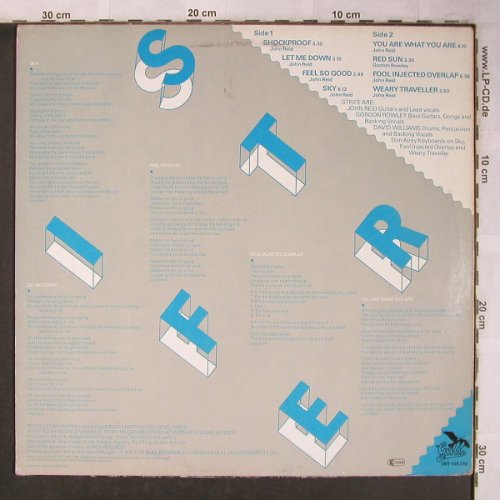 Strife: Back To Thunder, m-/vg+, GULL (INT 148.310), D, 1978 Typ: LP Best.-Nr.: X5075 Preis: 12,50 Euro