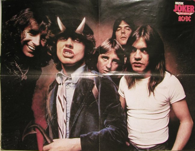 AC/DC: Musik Joker - Poster, Rolling Stone(), ,  - Poster - X5090 - 10,00 Euro