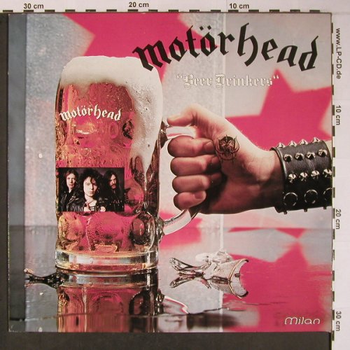 Motörhead: Beerdrinkers, Milan (A 120 174), I, 1982 Typ: LP Best.-Nr.: X6090 Preis: 20,00 Euro