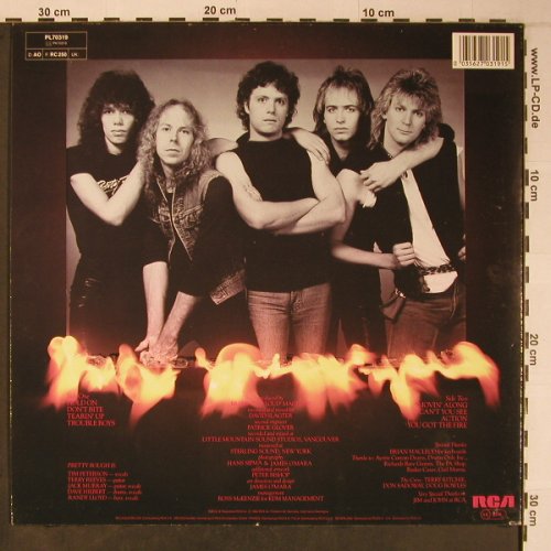 Pretty Rough: Got The Fire, RCA (PL70319), D, 1984 Typ: LP Best.-Nr.: X6382 Preis: 9,00 Euro