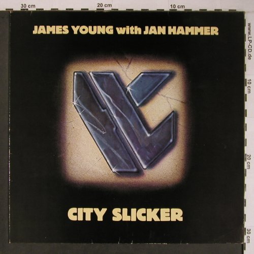 Young,James & Jan Hammer: City Slicker, white Vinyl, LINE (FBLP 4.00239 J), D,like new, 1986 Typ: LP Best.-Nr.: X6612 Preis: 12,50 Euro