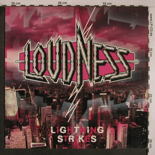 Loudness: Lightning Strikes, Atco (790 512-1), D, 1986 Typ: LP Best.-Nr.: X6891 Preis: 7,50 Euro