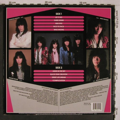 Loudness: Lightning Strikes, Atco (790 512-1), D, 1986 Typ: LP Best.-Nr.: X6891 Preis: 7,50 Euro