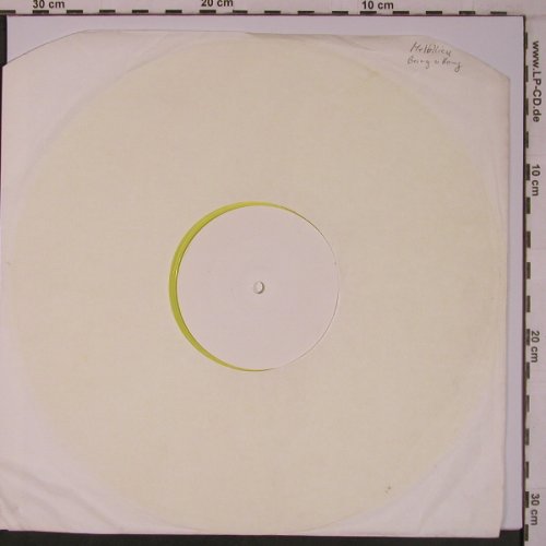 Metallica: Bang a Gong, yellow vinyl, NO COVER, Iron Cock Rec (647 015 SNB), UK Typ: LP Best.-Nr.: X6947 Preis: 12,50 Euro