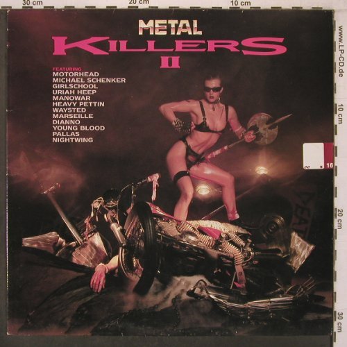 V.A.Metal Killers 2: Motörhead,Girlschool..Dianno, Castle (KKLP 102), UK, stoc, 1984 Typ: LP Best.-Nr.: X7318 Preis: 6,00 Euro