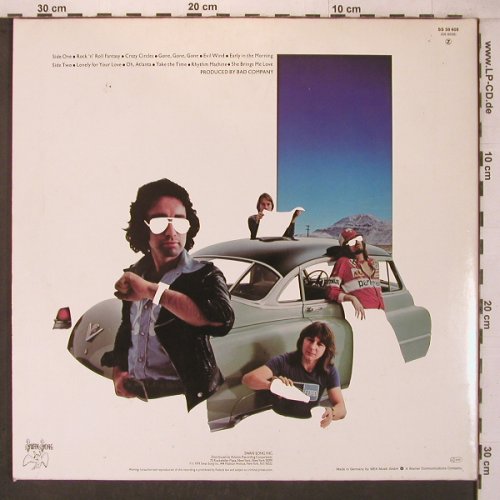 Bad Company: Desolation Angels, Foc, Swan Song(SS 59 408), D, 1979 - LP - X7387 - 7,50 Euro