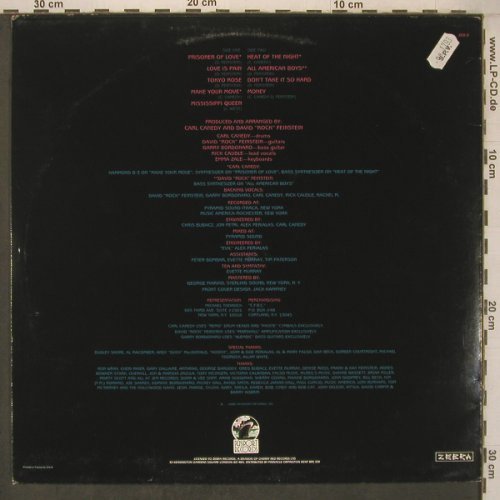 Canedy,Feinstein,Bordonaro&Claude: Hollywood, The Rods Project, Zebra (ZEB 8), F, 1986 Typ: LP Best.-Nr.: X7454 Preis: 12,50 Euro