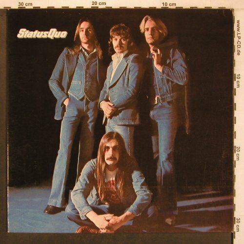 Status Quo: Blue For You, Foc, ONLY Cover, Vertigo (6360128), NL, stoc, 1976 Typ: Cover Best.-Nr.: X8158 Preis: 4,00 Euro