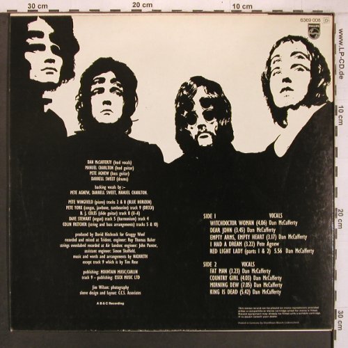 Nazareth: Same, Philips (6369 008), D Typ: LP Best.-Nr.: X8200 Preis: 14,00 Euro