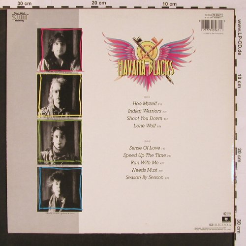 Havana Blacks: Indian Warrior, Parlophone (79 0567 1), NL, 1988 Typ: LP Best.-Nr.: X8872 Preis: 7,50 Euro