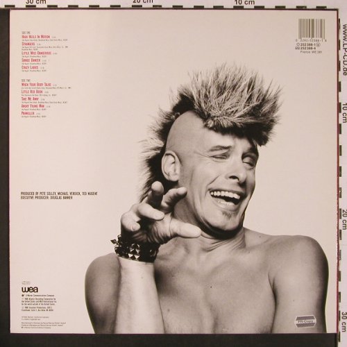 Nugent,Ted: Little Miss Dangerous, WEA (252 388-1), D, 1986 Typ: LP Best.-Nr.: X8944 Preis: 7,50 Euro