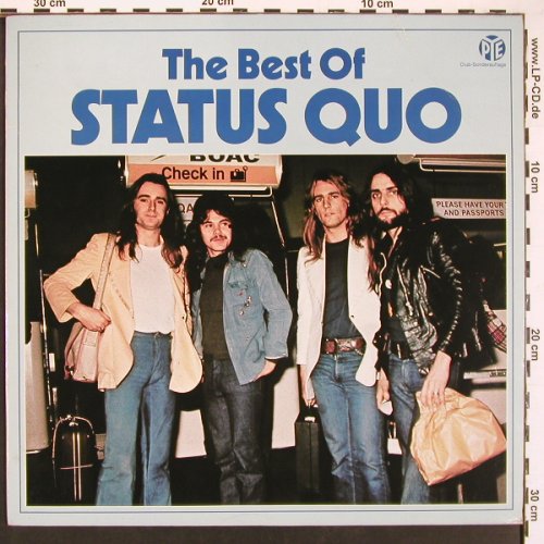 Status Quo: The Best Of, m-/vg+, PYE, Club Ed.(66 497 9), D, 1977 - LP - X9258 - 6,00 Euro