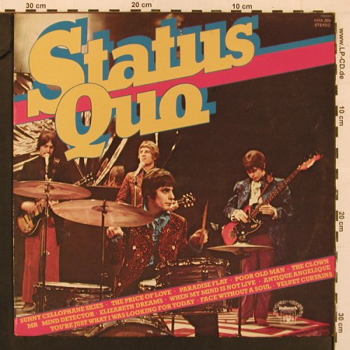 Status Quo: Same, m-/vg+, Hallmark (HMA 260), UK Typ: LP Best.-Nr.: X9986 Preis: 7,50 Euro