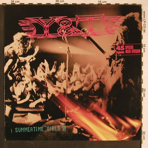 Y & T: Summertime Girls*2 / Lipstick and L, AM(392 027-1), D, 1985 - 12inch - Y1096 - 4,00 Euro