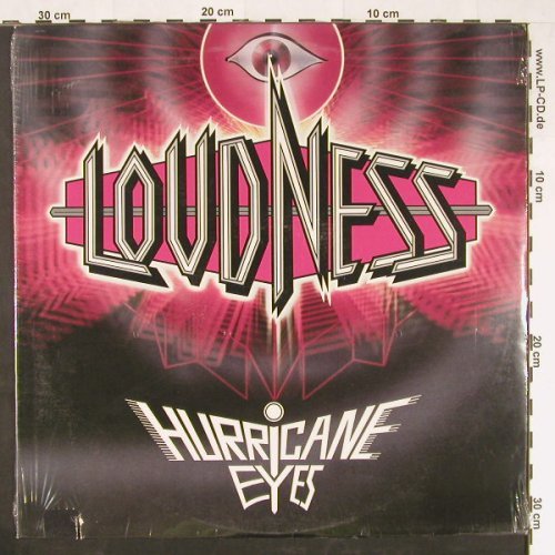 Loudness: Hurricane Eyes, FS-New, sealed, Atco (90619-1), US, co, 1987 Typ: LP Best.-Nr.: Y1514 Preis: 14,00 Euro