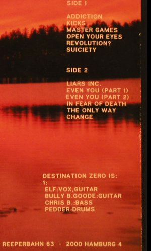 Destination Zero: Suiciety, Bitzcore (01654-08), D, 1988 Typ: LP Best.-Nr.: Y2314 Preis: 6,00 Euro
