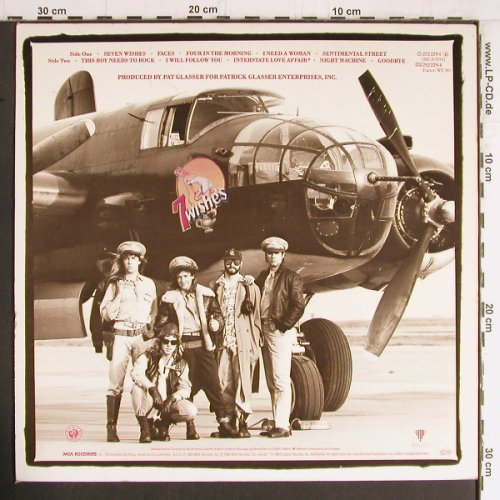 Night Ranger: 7 Wishes, MCA (252 229-1), D, 1985 Typ: LP Best.-Nr.: Y3529 Preis: 7,50 Euro