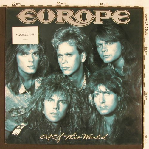 Europe: Out Of This World, Epic (EPC 462449 1), NL, 1988 Typ: LP Best.-Nr.: Y5787 Preis: 9,00 Euro