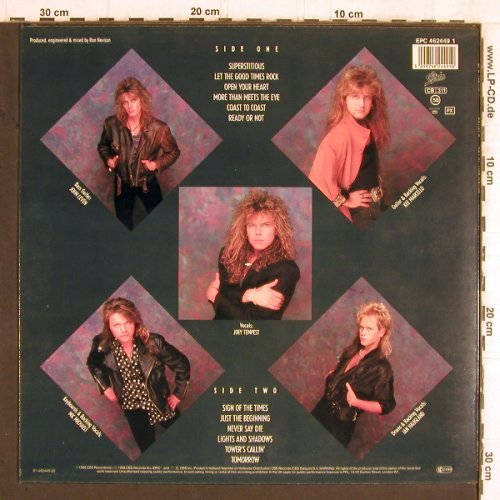 Europe: Out Of This World, Epic (EPC 462449 1), NL, 1988 Typ: LP Best.-Nr.: Y5787 Preis: 9,00 Euro