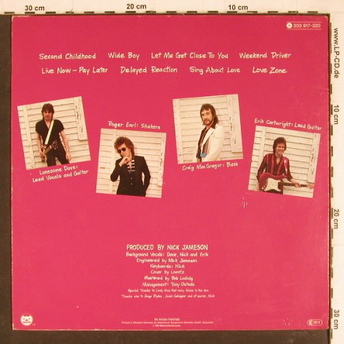Foghat: Girls To Chat & Boys To Bounce, Bearsville (203 917-320), D, 1981 Typ: LP Best.-Nr.: Y7950 Preis: 7,50 Euro