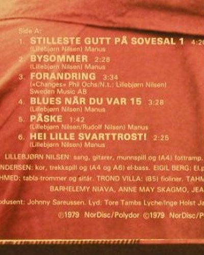 Nilsen,Lillebjørn: Oslo 3, m /vg+, Nor Disc(NORLP 401), , 1979 - LP - F6540 - 5,50 Euro