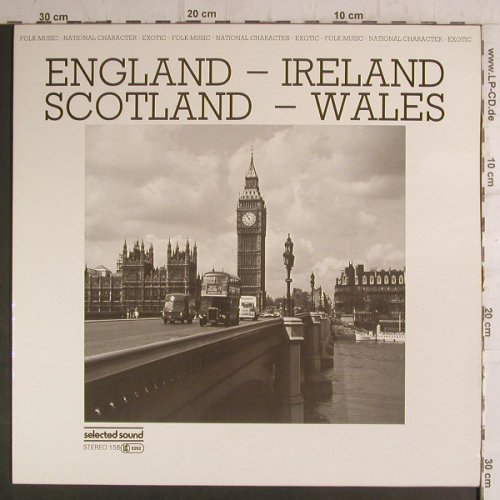 V.A.England-Ireland-Scotland-Wales: Paddy's Polka.. Drunken Backpipers, SelectedS.(158), D, 1983 - LP - F6846 - 5,00 Euro