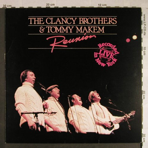 Clancy Brothers & Tommy Makem: Reunion-rec.Live in N.Y., Ogham/CBS(BLB 5009), UK, 1984 - LP - H1051 - 6,00 Euro