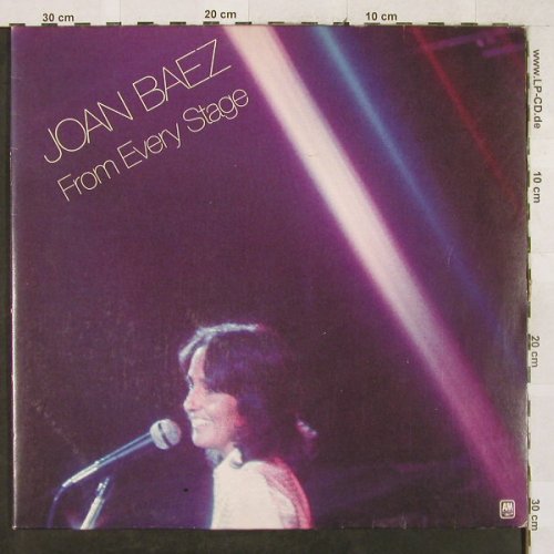 Baez,Joan: From Every Stage, Foc, AM(89 852 XCT), NL, 1976 - 2LP - H3245 - 9,00 Euro
