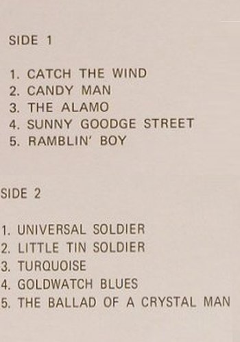 Donovan: Catch The Wind, Hallmark(HMA 200), UK, Ri, 1965 - LP - H383 - 5,00 Euro