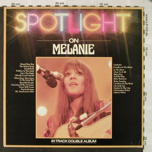 Melanie: Spotlight-24 Tr., m-/vg+, Buddah(SPOT 1020), UK,  - 2LP - H5295 - 6,50 Euro