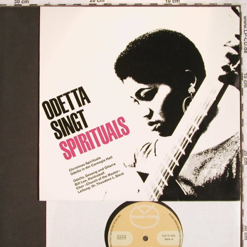 Odetta: singt Spirituals, Fono-Ring(FLP 77 093), D,  - 10inch - V1005 - 5,00 Euro
