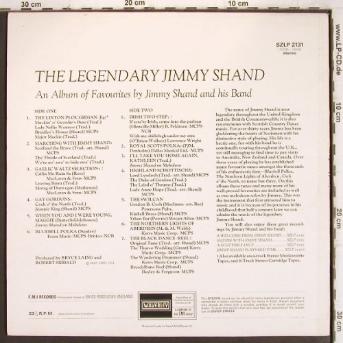 Shand,Jimmy & his Band: The Legendary, Waverley/EMI(SZLP 2131), UK, 1972 - LP - V1011 - 7,50 Euro