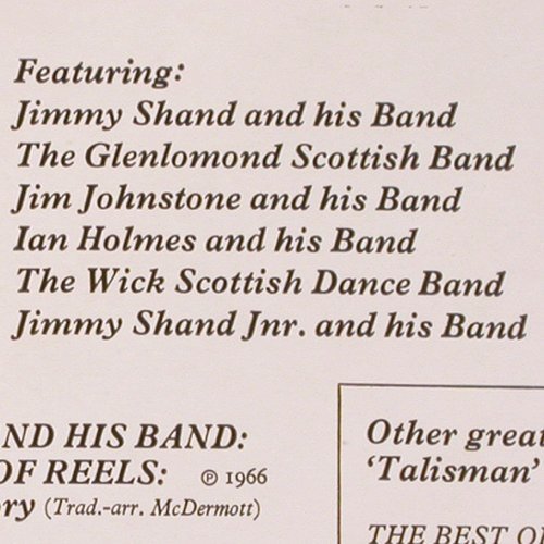 V.A.The Best of Scottish DanceBands: Vol.2 Jimmy Shand jnr...Waltz Count, Talisman/EMI(STAL 5025), UK, 1972 - LP - V1019 - 6,00 Euro