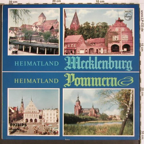 V.A.Heimatland Mecklenburg: Heimatland Pommern (music,spoken), Philips(843 984), D, 1967 - LP - V1047 - 9,00 Euro