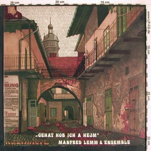 Lemm,Manfred & Ensemble: Gehat Hob Ich A Heijm, Booklet, Edition Künstlertreff(EK 17 10 52), D, sign., 1984 - LP - V120 - 9,00 Euro