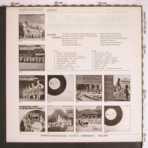 Ensemble Radostan: 20 dansen uit instruktie (instum.), Rainbow / Nevofoon(15014), NL,  - LP - V1248 - 5,00 Euro
