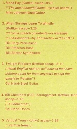Kottke,Leo: Dreams And All The Stuff, m /vg+, Capitol(C 056-81 775), D, 1974 - LP - V1358 - 9,00 Euro