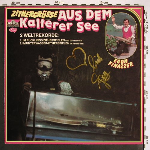 Finazzer,Egon: Zithergrüsse aus dem Kalterer See, Tyrolis(52783), CH, 1983 - LP - V1645 - 7,50 Euro