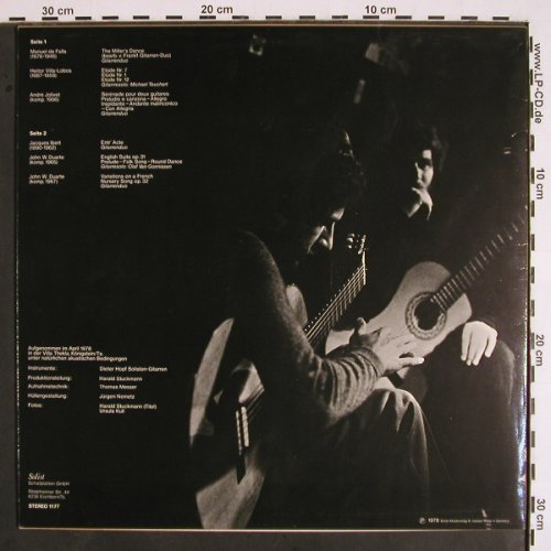Frankfurter Gitarren Duo: Folkloristisch-Virtuose Gitarrenm., Solist(1177), D, 1978 - LP - V1727 - 7,50 Euro