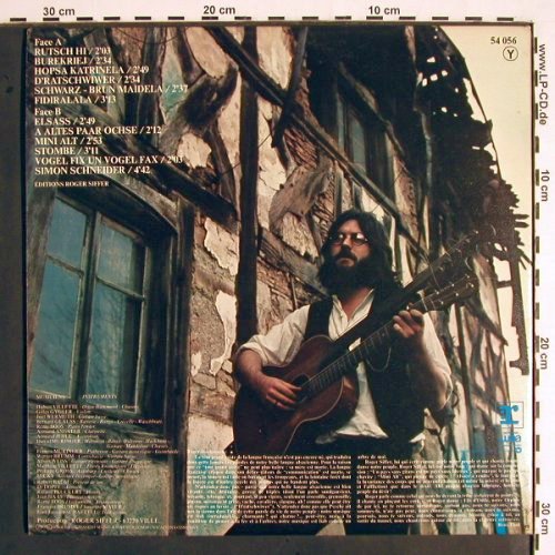 Siffer,Roger: Elsass/Alsace A Vendre, Foc, Reprise(54 056 Y), F, 1975 - LP - V1755 - 7,50 Euro