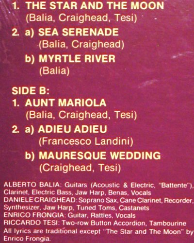Ritmia: Perhaps the Sea, FS-New sealed, Shanachie(64007), US, co, 1989 - LP - V1973 - 7,50 Euro