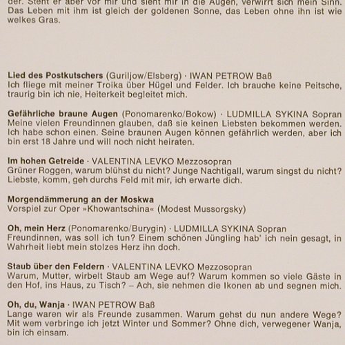 Balalaika-Orchester Ossipow: Zauberland der Balalaika, Bunte/Melodia/Eurodisc(77 507 HU), D,  - LP - V2341 - 7,50 Euro