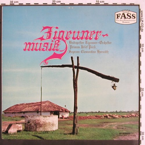 Budapester Zigeuner-Orchester: Zigeunermusik,Josef Pécsi, FASS(1472 WY), D, 1967 - LP - V2499 - 6,00 Euro