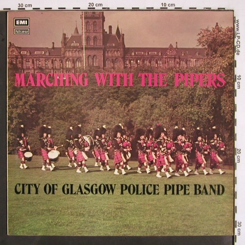City of Glasgow Police Pipe Band: Marching with the pipes,MacDonald, EMI Talisman(STAL 5030), UK (1966), 1973 - LP - V2588 - 7,50 Euro