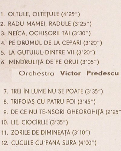 Lataretu,Maria: Oltule, Oltetule, m-/vg+, Electrecord(STM-EPE 01062), RO, 1971 - LP - V28 - 7,50 Euro