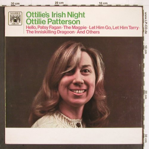 Patterson,Ottilie: Ottilie's Irish Night (Live 1959), MarbleArch(MALS 648), UK, Mono, 1966 - LP - V33 - 9,00 Euro