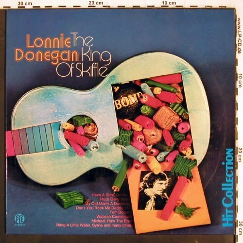 Donegan,Lonnie: The King Of Skiffle, Foc, PYE (85 907 XBT), D Typ: 2LP Best.-Nr.: V3478 Preis: 9,00 Euro