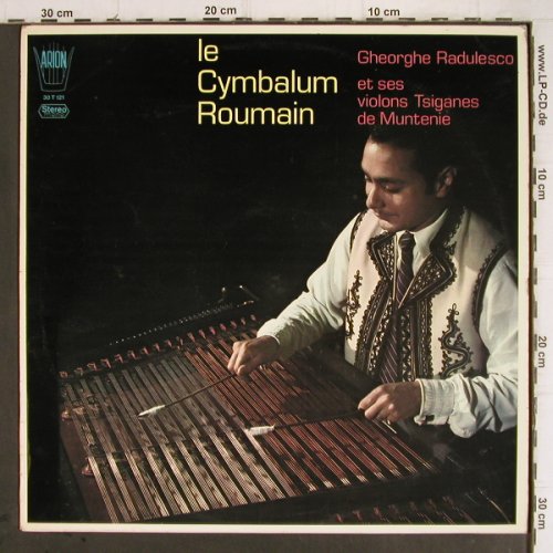 Radulesco,Gheorghe: Le Cymbalum Roumain(Muntenia), Arion(30 T 121), NL, 1971 - LP - V615 - 9,00 Euro